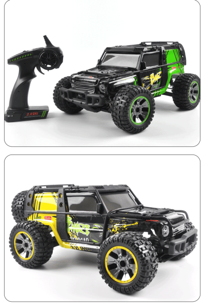 RC Elektro SUV 1:10 mit 2,4Ghz Fernsteuerung, 48 km/h, Allradantrieb – 1700 mAh LiIon „Extreme 204E